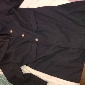 Liz Claiborne Black Women's Coat with Classic Lining